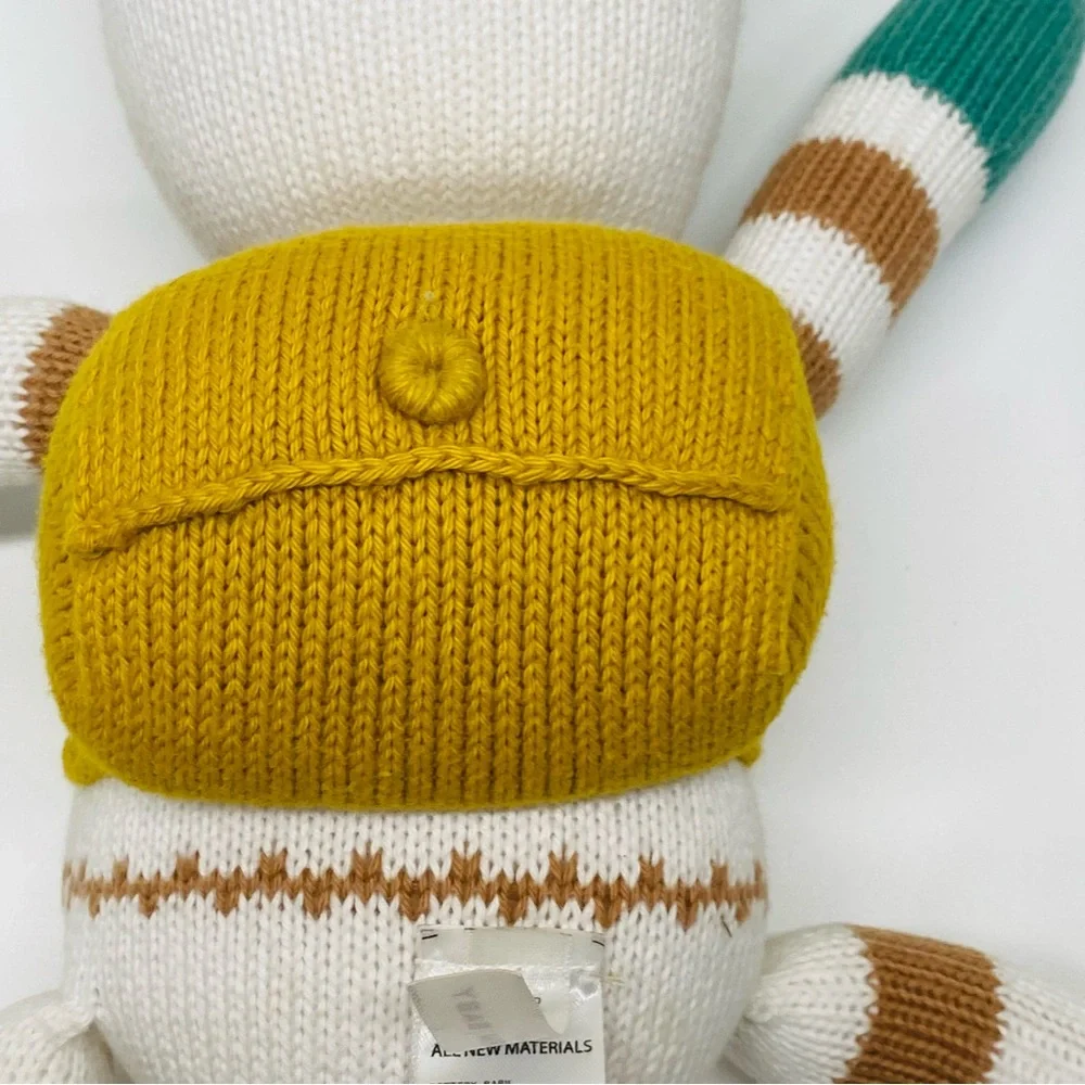 Pottery Barn Modern Baby Traveling Alpaca Plush Organic Cotton Knit Finn& Emma